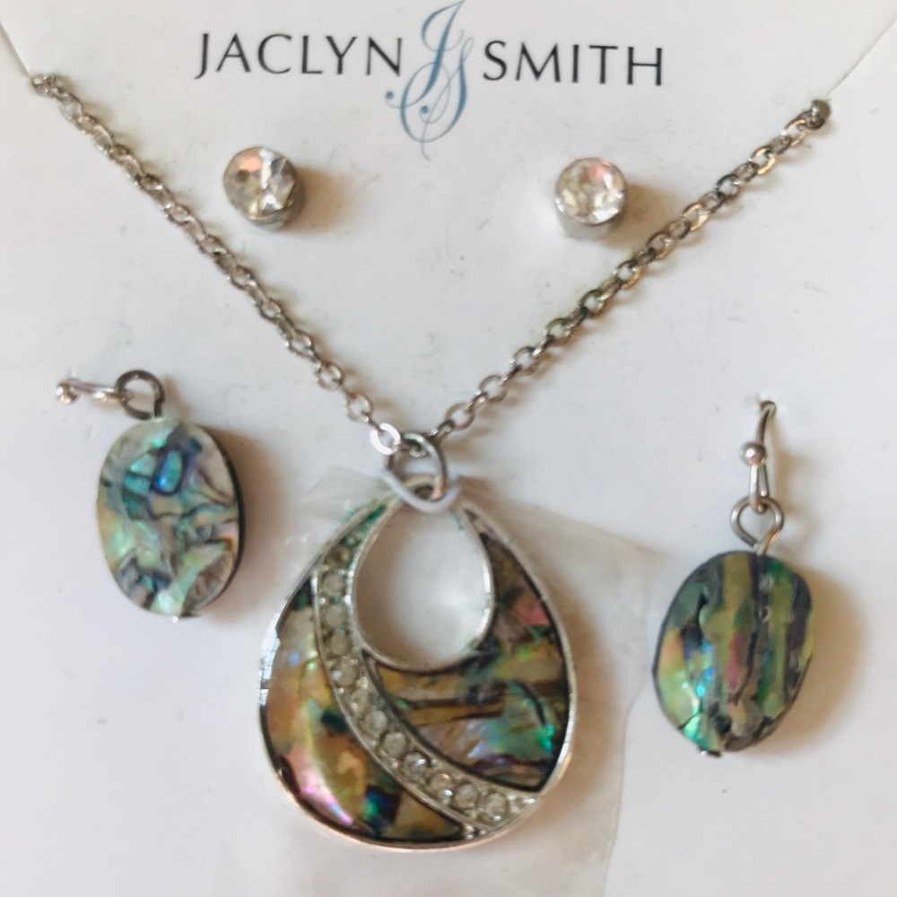 lovely necklace and earrings